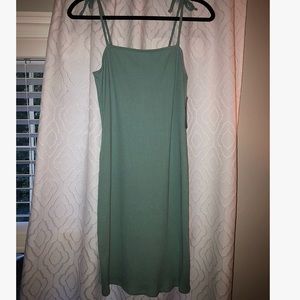 Wild Fable Fitted Dress- Teal- Medium